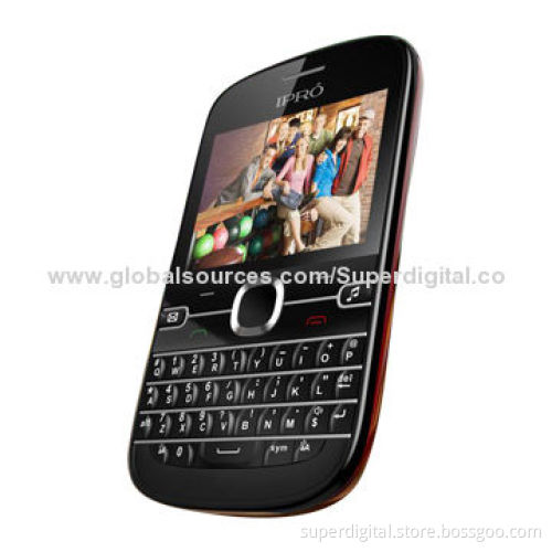 New Dual-SIM/Standby Cellphone, Quad-band with QWERTY, MP3 Player, Bluetooth and TF Card
